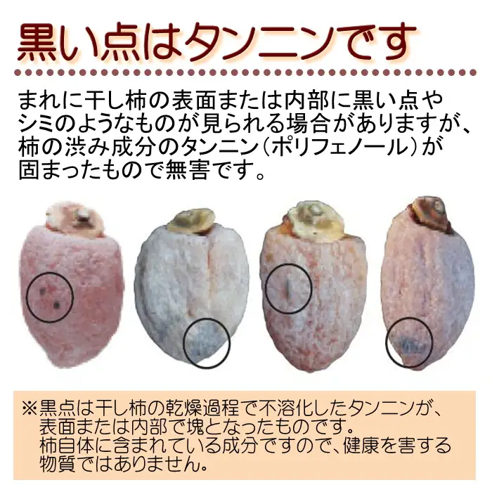 ご家庭用 【南信州産】 市田柿 500ｇバラ×2袋 1月中旬～発送