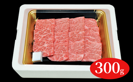 福島牛霜降りカルビ焼肉用300g 