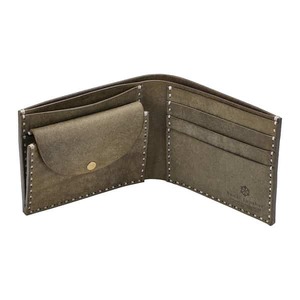豊岡財布 Haaki Leather 二つ折財布 HLW301 グリージオ（HLW301）