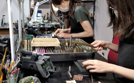 彫金 ペンダント トップ 制作 体験 コース 1名 FABBRICA OSAWA ／ 体験チケット