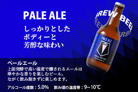 佐賀県鹿島市　社会人サッカー【Brew KASHIMA】応援　クラフトビール　Brew ビール　6本セット（330ml×6本）　D-209