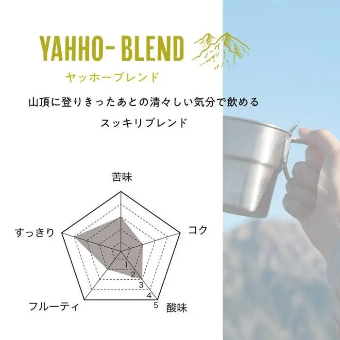 外専用コーヒー スティック Motte Coffee 6本 パウダー デカフェ 持ち運び ハピキャン キャンプ キャンパー アウトドア 登山 たき火 イニック インスタントを超える味