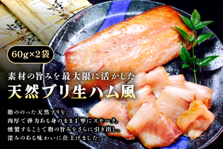 3種の魚燻製セット（天然ブリ・鯖・境港サーモン）【燻製 鮮魚 一夜干し スモーク半生レア 晩酌 おつまみ 食べ比べ 贈り物 ギフト ご自宅用 鳥取 ご当地 冷凍】