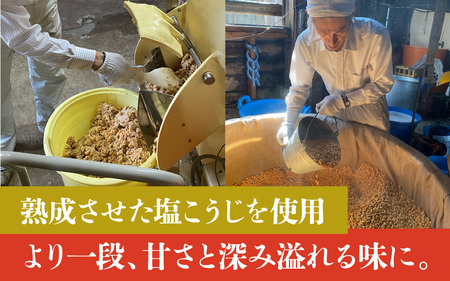 奥越・勝山 創業明治7年 吾田醸造場の 塩こうじ造りみそ「いっぺん食べてみそ」 750g×3袋 [A-074005]