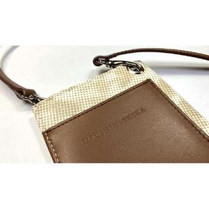 甲州印伝「URUSHINASHIKA」スマホケースB（薄茶）