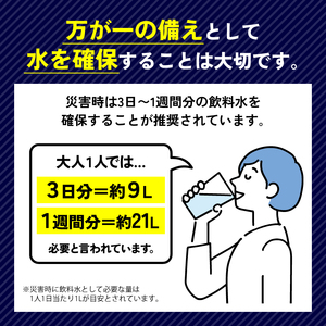 防災 保存水 500ml 48本 天然水 防災