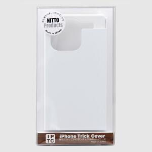 Trick Cover for iPhone15Pro アルミ【白色】 AKV0001