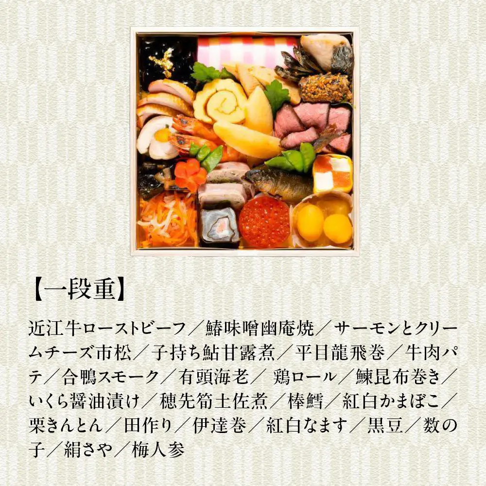 【京料理 佐近】おせち 一段重 1～2人前｜京都 和洋折衷懐石 人気おせち［ 京都 御室 和洋風おせち一段 1人 2人 グルメ 京料理 懐石料理 人気 おすすめ 2027 正月 お祝い お取り寄せ 通販 送料無料 年内配送 冷蔵お届け ふるさと納税 ］