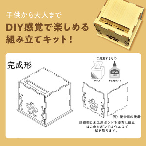 無電源木製スピーカー SAKURA mark1(組立キット)【027-0017】
