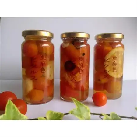 亜麻色ピクルス 80g×3本セット_惣菜・加工品  漬物   惣菜・加工品  缶詰・瓶詰 _【1512339】