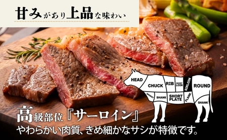 北海道 ほろかない和牛 サーロイン ステーキ 200g×2 計400g 黒毛 和牛 牛肉 肉 国産 ブランド牛 甘い サシ 贅沢 BBQ ギフト 贈答 お中元 お歳暮 お取り寄せ 市村ファーム 送料無料 