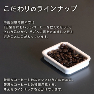 自家焙煎コーヒー 店主おまかせ4種類 計200g【粉】 中山珈琲焙煎所 京都