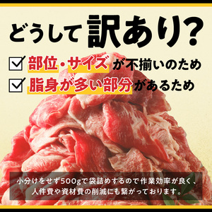 【訳あり品】宮崎牛 切り落とし1kg N0140-YA6612