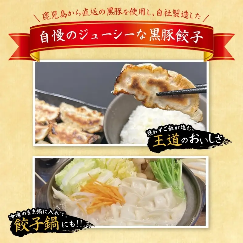 餃子 黒豚餃子 192個 【gnkt0003】