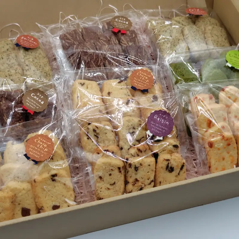 国産小麦を使用したクッキー6種詰め合わせ【csaz0002】