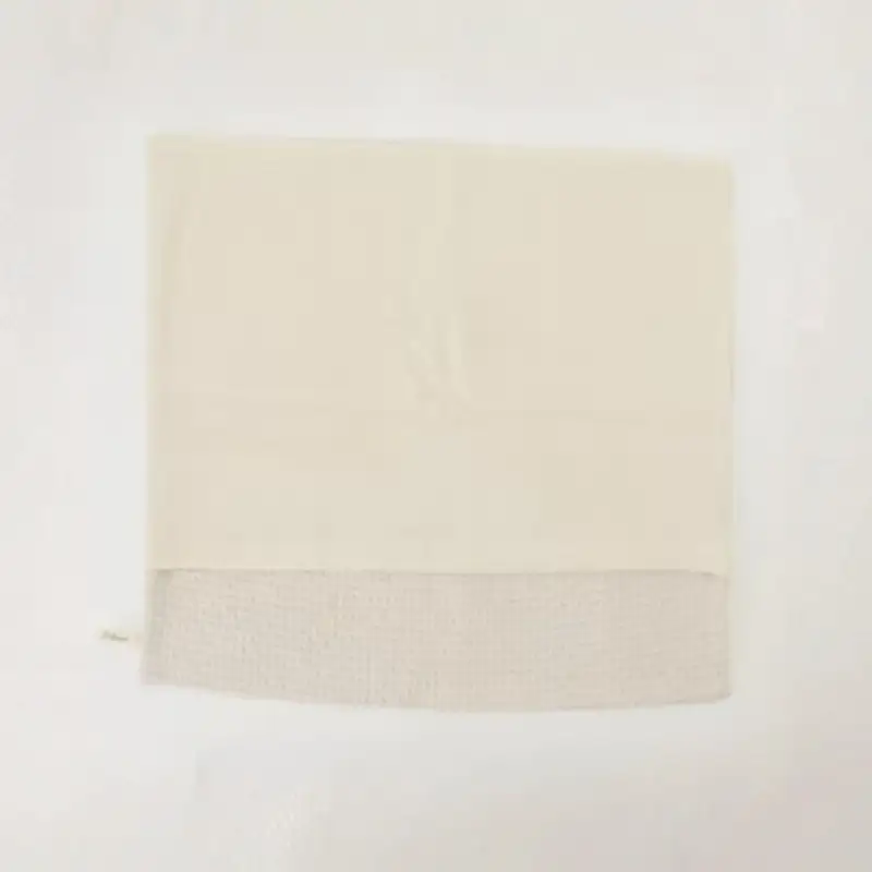 【ナチュラル】オーガニックコットン麻混ワッフルクッションカバー45＊45【canl0010-1】