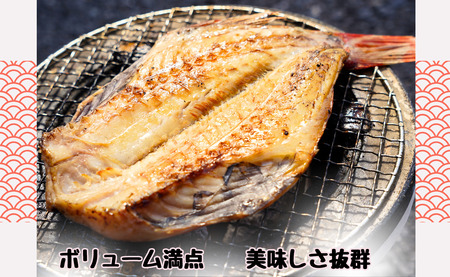 訳あり 赤魚 開き 大サイズ 5枚 約1.8kg以上 【 赤魚 】 丸安