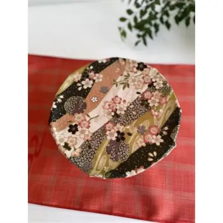エシカルラップ和柄ライン抹茶桜柄Lサイズ1枚_雑貨・日用品  キッチン用品 _【1511232】