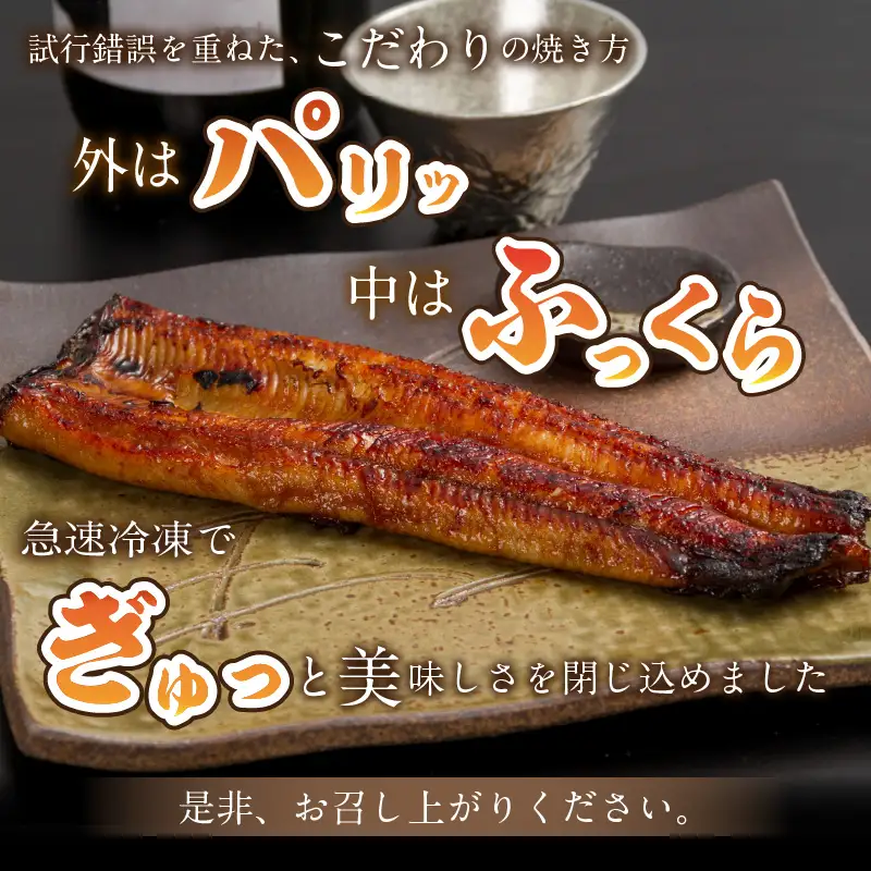 《14営業日以内に発送》オホーツクの綺麗な地下水で育った オホーツク うなぎ 3尾 ( 蒲焼 蒲焼き 丑の日 土用丑の日 )【160-0007】