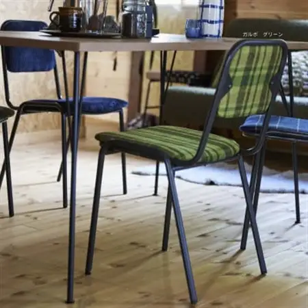 Campus Chair(キャンパスチェア)ガルボ グリーン【SWOF】_雑貨・日用品 椅子・チェア・ソファ 家具・インテリア _【1498357】