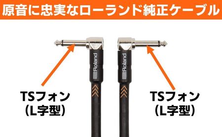 【Roland純正】楽器ケーブル 1m/RIC-B3AA【配送不可：離島】 