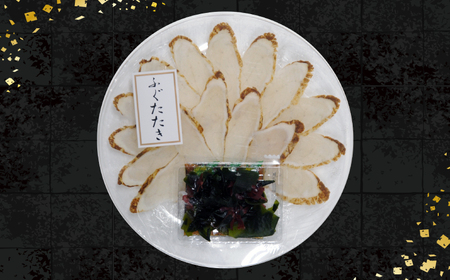 下関発！天然ふぐ刺身・たたき食べ比べ 5人前  ( ふぐ フグ まふぐ マフグ 刺身 さしみ 刺し身 たたき ふぐ ふぐ刺し フグ刺し ふぐ刺身 天然ふぐ 天然フグ 天然まふぐ ふぐ皮 本場下関 ）《食彩工房：HK9001》