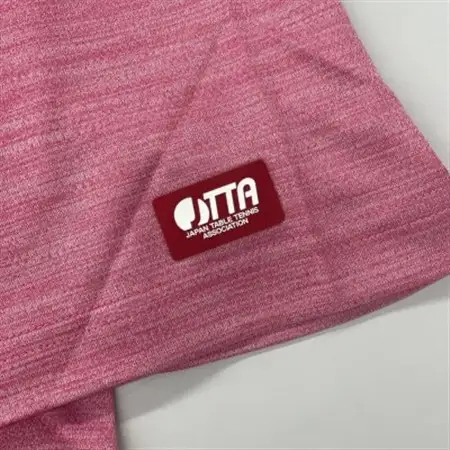 JTTA公認　卓球ユニフォーム【男女兼用(ドライ):Lサイズ】ねこ　ピンク_装飾品・工芸品  洋服 _【1514368】