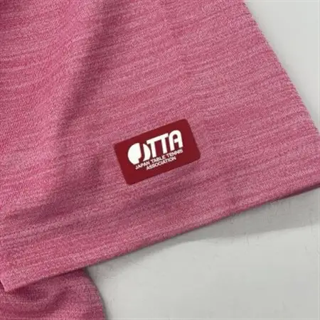 JTTA公認　卓球ユニフォーム【男女兼用(ドライ):Sサイズ】うさぎ　ピンク_装飾品・工芸品  洋服 _【1514424】