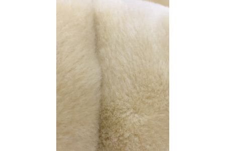 ムートン調アクリルマイヤー敷パッド (シングル：ベージュ) [2173]