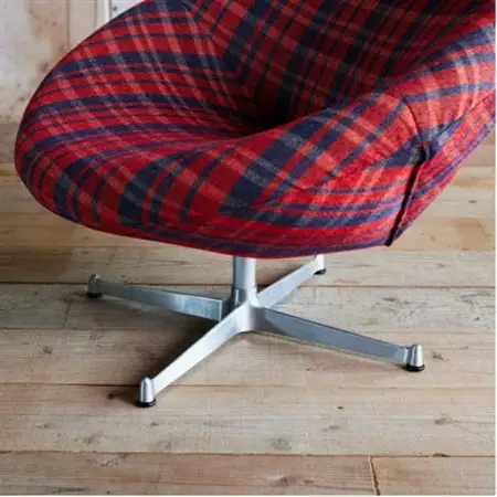 Space Chair 1人掛け(スペースチェア)ガルボ タータンレッド【SWOF】_雑貨・日用品 椅子・チェア・ソファ 家具・インテリア _【1496089】