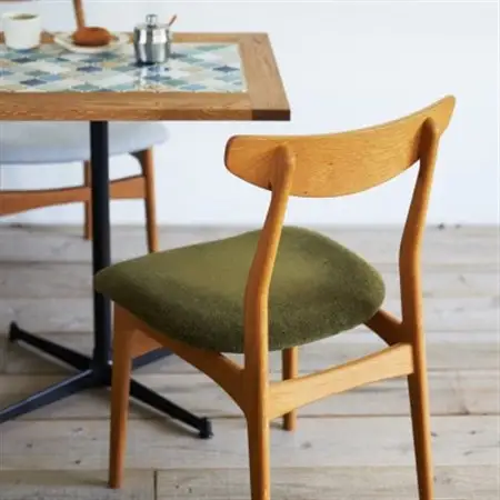 Cordial Dining Chair BRフレーム モケット クリンプオリーブ【SWOF】_雑貨・日用品  家具・インテリア _【1497715】