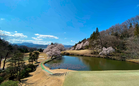 蔵王カントリークラブ昼食付プレー券 (土日祝1名様分) ゴルフ ゴルフ場 利用券 チケット ゴルフプレー FY24-170
