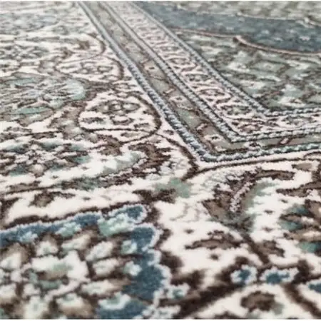 【3畳用】200×250cm 洗える国産モケット織ラグ グリーン(ヘラティ200×250GR)【1496456】
