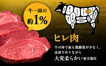 【全5回定期便】博多和牛 厚切り ヒレ ステーキ 200g × 2枚 [ADBM101] ヒレステーキ 定期便