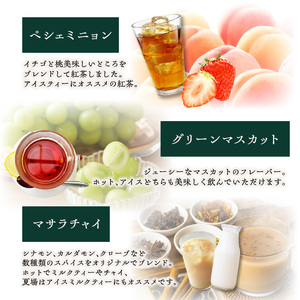 【全3回定期便】世界の美味しい紅茶５種セット  010-03-T2