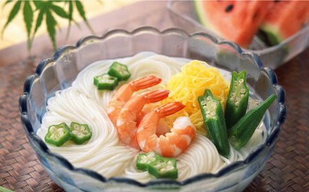 【380年以上の伝統製法】野村屋の島原手延素麺 絹の輝 15束（小袋入り） / そうめん ソーメン そうめん 手延べそうめん ソーメン 素麺 ソーメン / 南島原市 / 野村屋 [SCS010]