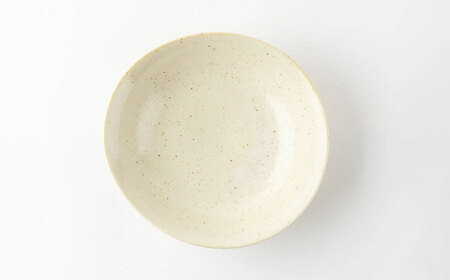 【美濃焼】ナチュラル カレー皿 4枚セット【山正各務陶器】 器 北欧風 クリーム色 (491304)[MFW030]