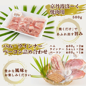【3ヶ月定期便】 京丹波ぽーく（ベーシック）フルセット （定期便 3回 3か月 豚肉定期便 3回豚肉定期便 3カ月豚肉定期便 豚肉セット定期便 豚肉定期便）
