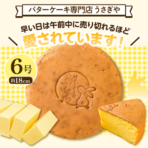 うさぎや 広島銘菓 バターケーキ 約18cm 6号  ku159-001-r