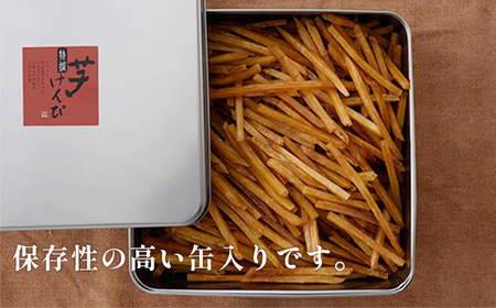 芋屋金次郎 芋けんぴ 缶入り 750g｜高知県産 無添加 国産さつまいも ギフト 贈答用