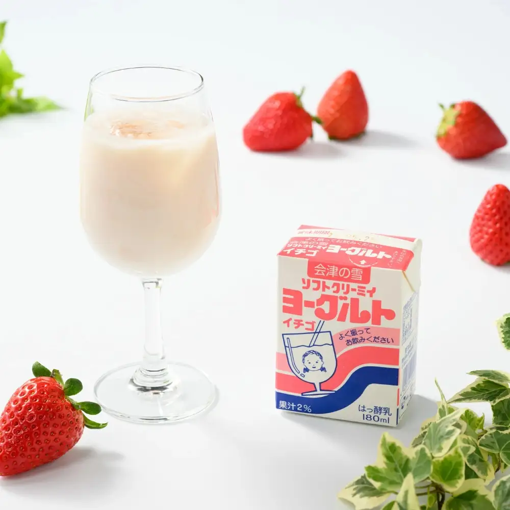 飲むヨーグルト ソフトクリーミィ いちご 180ml×24個 セット 11-F 
