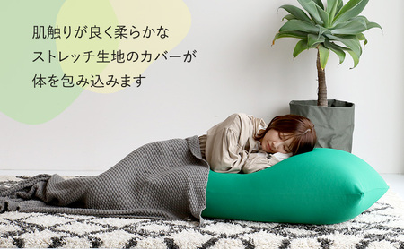 もちmochi SQUARE -big- 新生活 おしゃれ クッション 枕 プレゼント 市場家具 グリーン