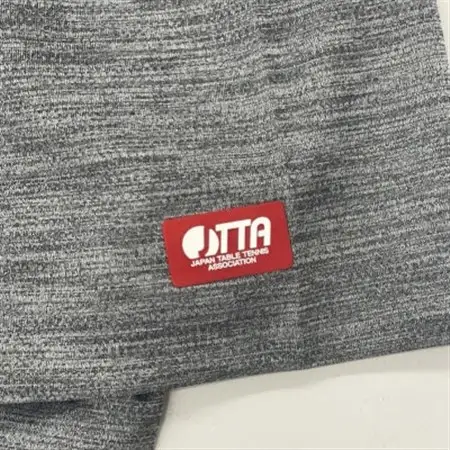 JTTA公認　卓球ユニフォーム【男女兼用(ドライ):160サイズ】うさぎ　チャコール_装飾品・工芸品  洋服 _【1515872】
