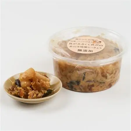 【数量限定】味噌ソムリエが造る姫工房の具だくさん金山寺味噌らっきょう_惣菜・加工品   _【1493307】