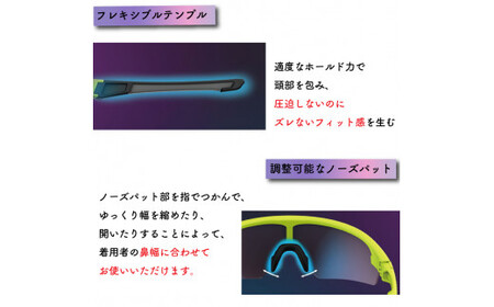SWANS サングラス STX DA-3516 MAW サングラス