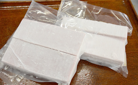 メバチマグロ　上赤身柵　6柵（約1200g）【配送不可：離島】【 まぐろ 刺身 冷凍 赤身】 
