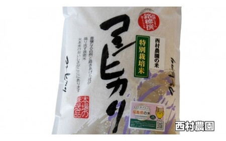 米 定期便 コシヒカリ 30kg ( 5kg × 6ヶ月 ) 《 令和7年 》 福島県 大玉村 西村農園  ｜ こしひかり 精米 定期 6回 福島 コメ 米 定期便 コシヒカリ 福島 米 定期便 コシヒカリ 福島 ｜ nm-kh05-t6-R7