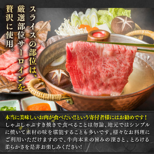 【A4～A5】博多和牛サーロインしゃぶしゃぶすき焼き用 500g　AO050