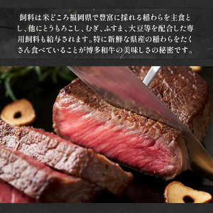 【A4～A5】博多和牛モモステーキ　約1ｋｇ（100ｇ×10ｐ）　AO127