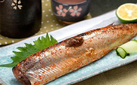 ピリ辛さんましょうが 1パック(3尾入)×3 秋刀魚 サンマ 魚 魚介 釧路 北海道産